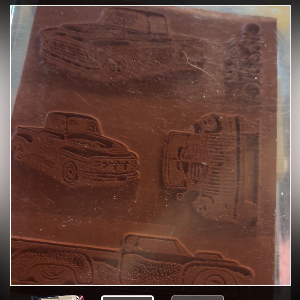 New never used Stampin' Up! Vintage Truck Stamp Set Classic pickup trucks - Picture 2 of 8
